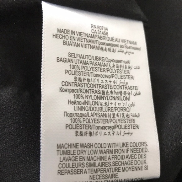 🔥 2/$20 BCBG black lace deep V dress with … - Picture 6 of 7